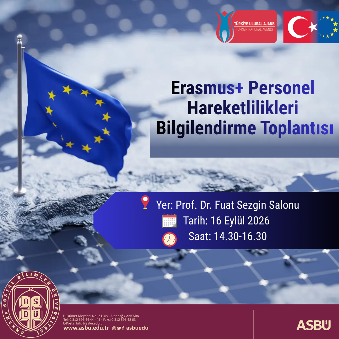 Erasmus+ Personel Bilgilendirme Toplantısı